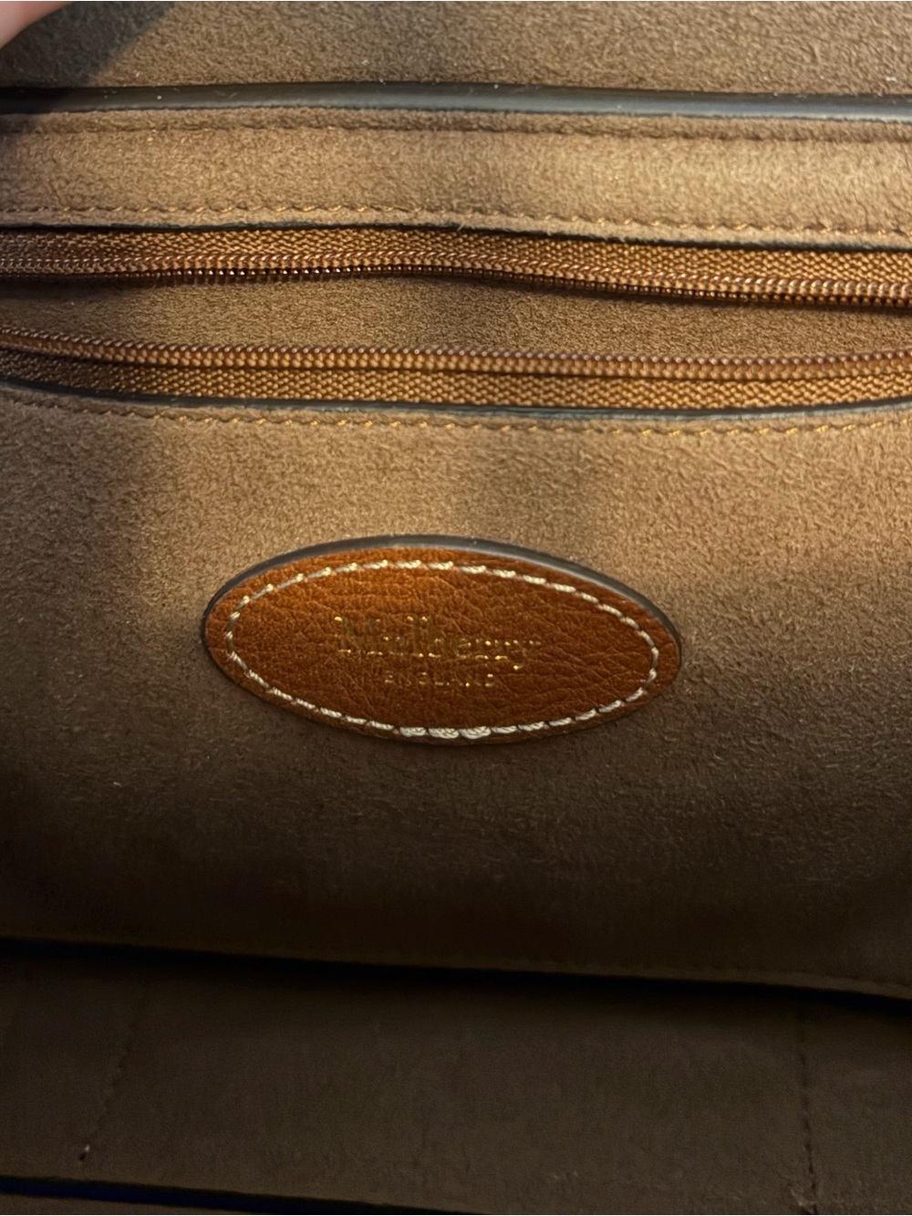 Mulberry Bayswater Satchel - Oak NVT - Picture 8 of 15